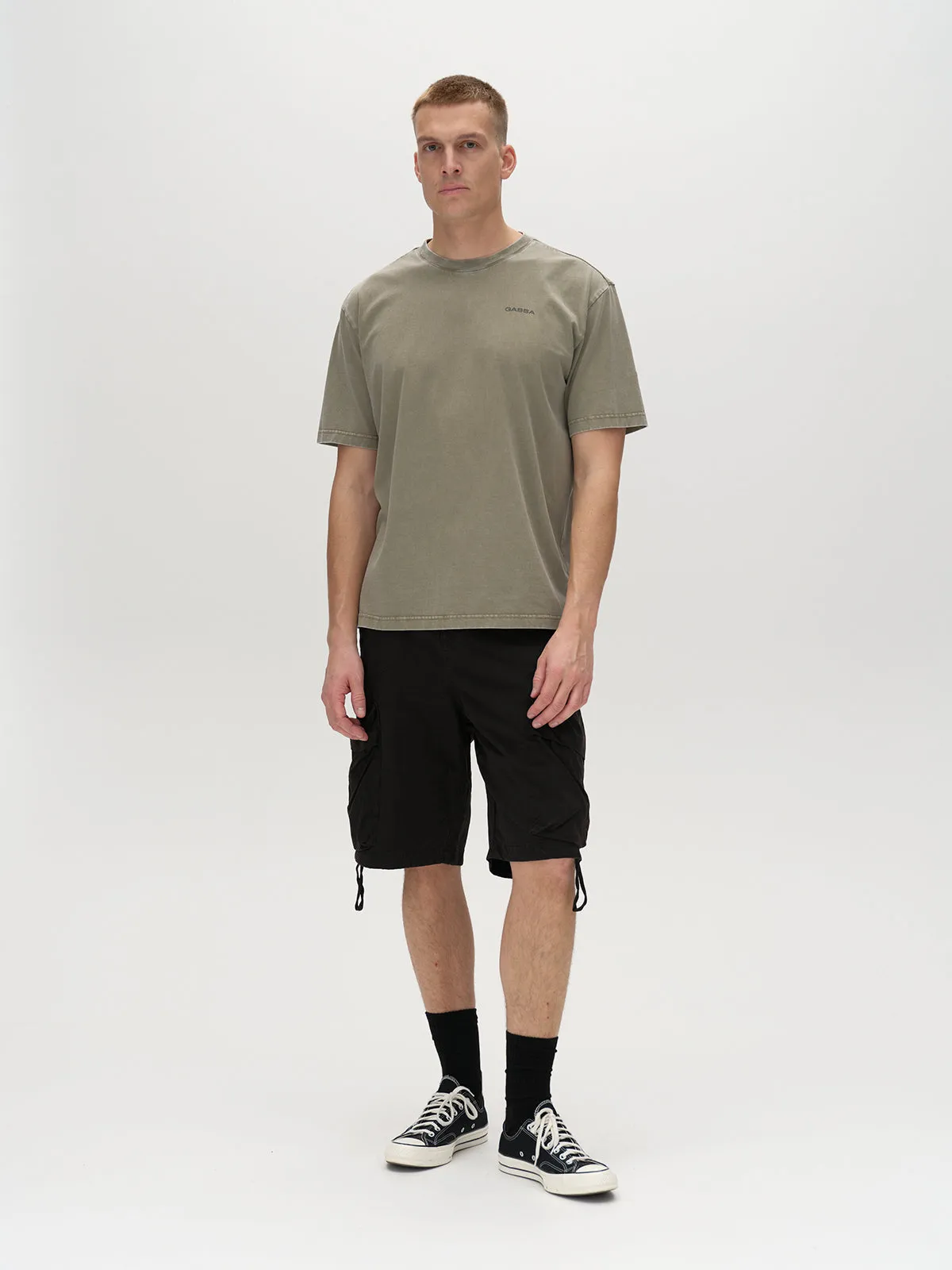 Nigel Boxy Snow SS Tee - Aloe sold by Gabba product image thumbnail 2