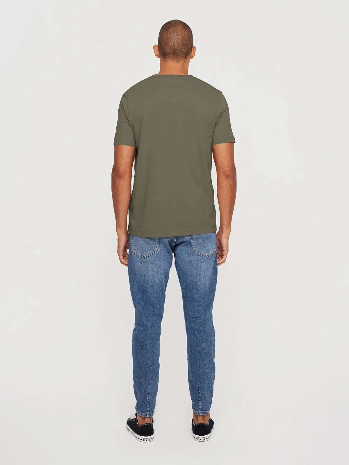 GABdune Logo SS GOTS - Deep Lichen Green sold by Gabba product image thumbnail 4