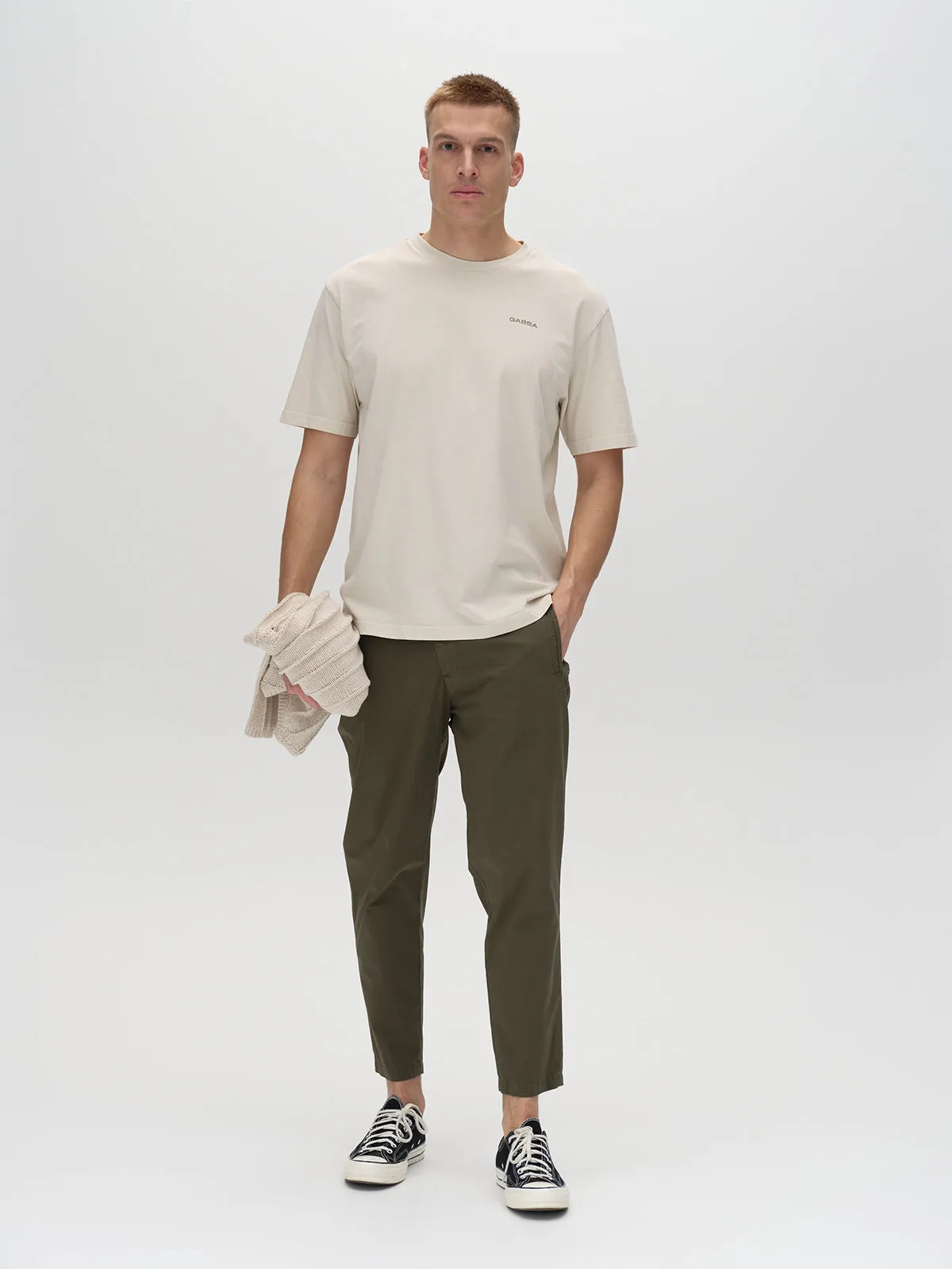 Nigel Boxy Snow SS Tee - Birch sold by Gabba product image thumbnail 2