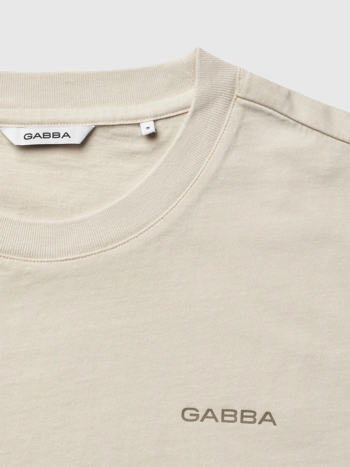 Nigel Boxy Snow SS Tee - Birch sold by Gabba product image thumbnail 5