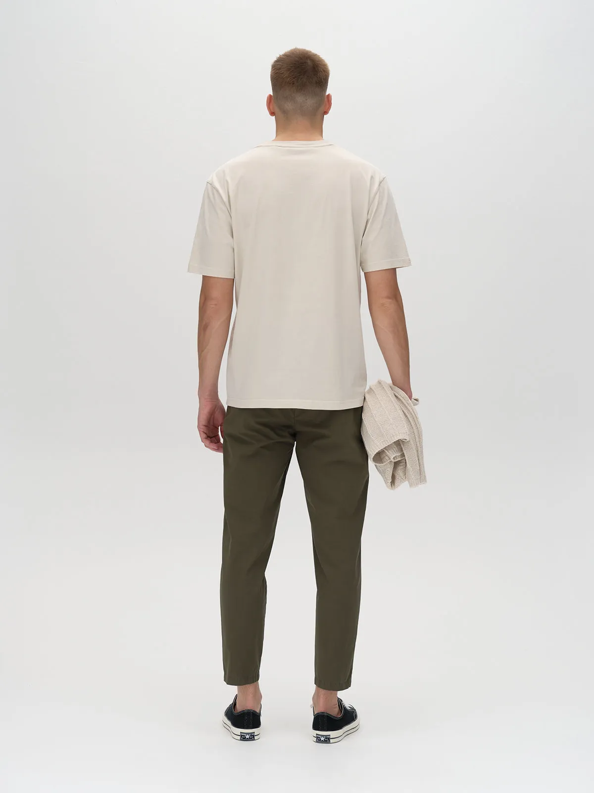 Nigel Boxy Snow SS Tee - Birch sold by Gabba product image thumbnail 4