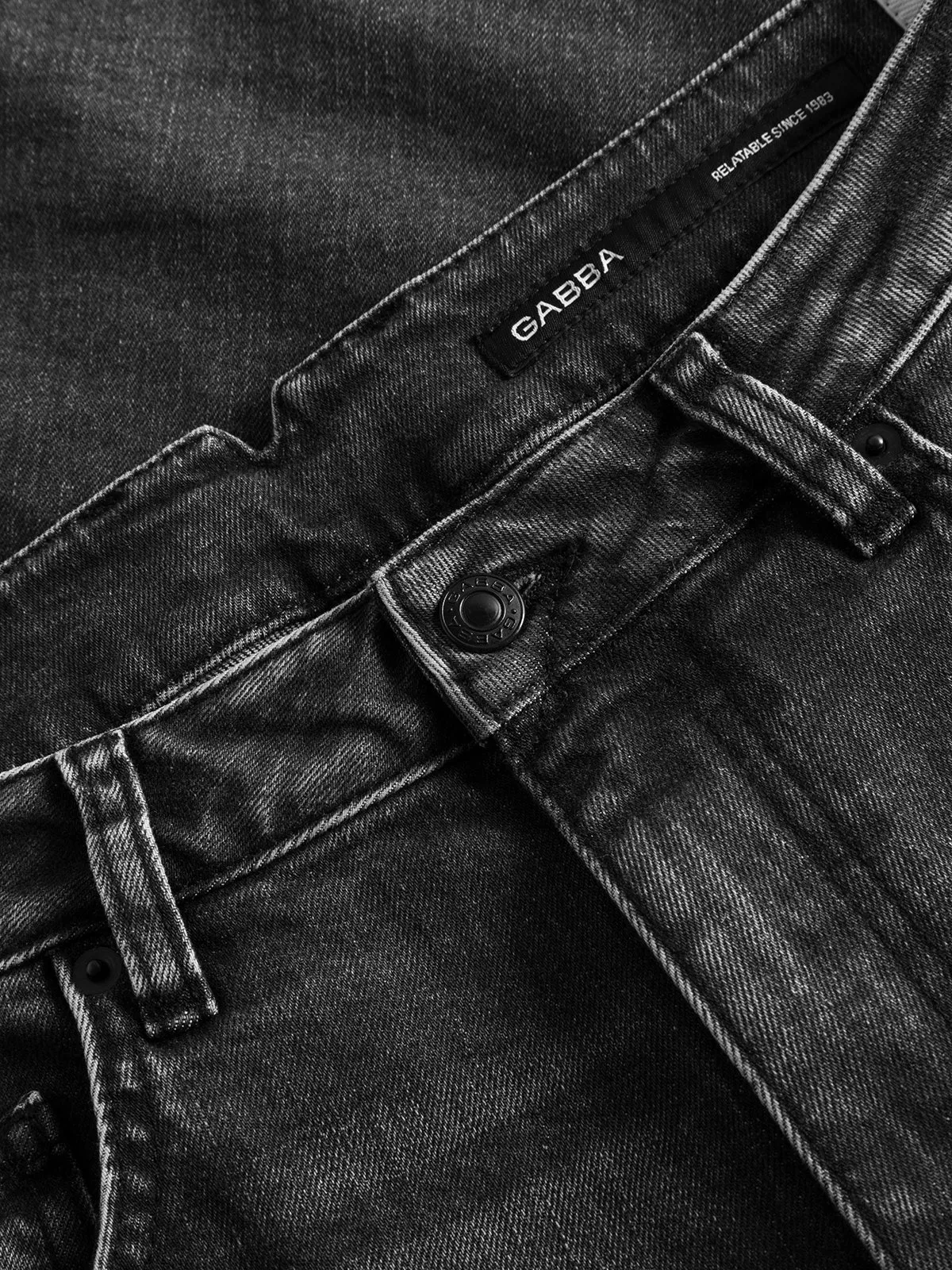 Athen F1011 - Black Denim sold by Gabba product image thumbnail 5