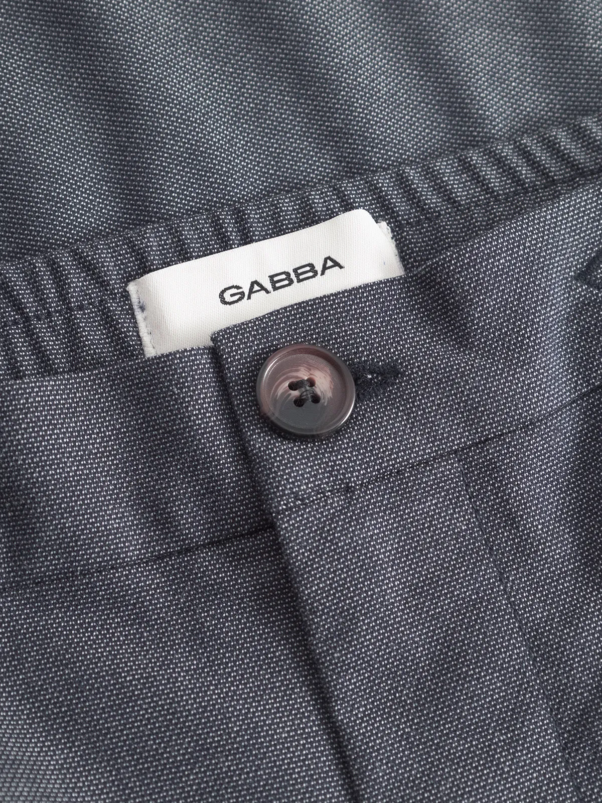 Monza Button Carre - Navy sold by Gabba product image thumbnail 5