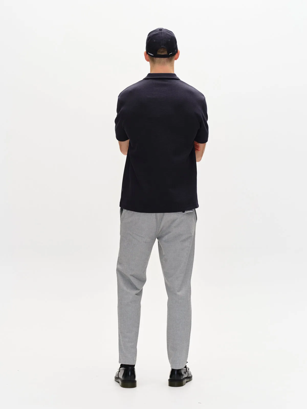 Monza Button Carre - Lt. Grey sold by Gabba product image thumbnail 4