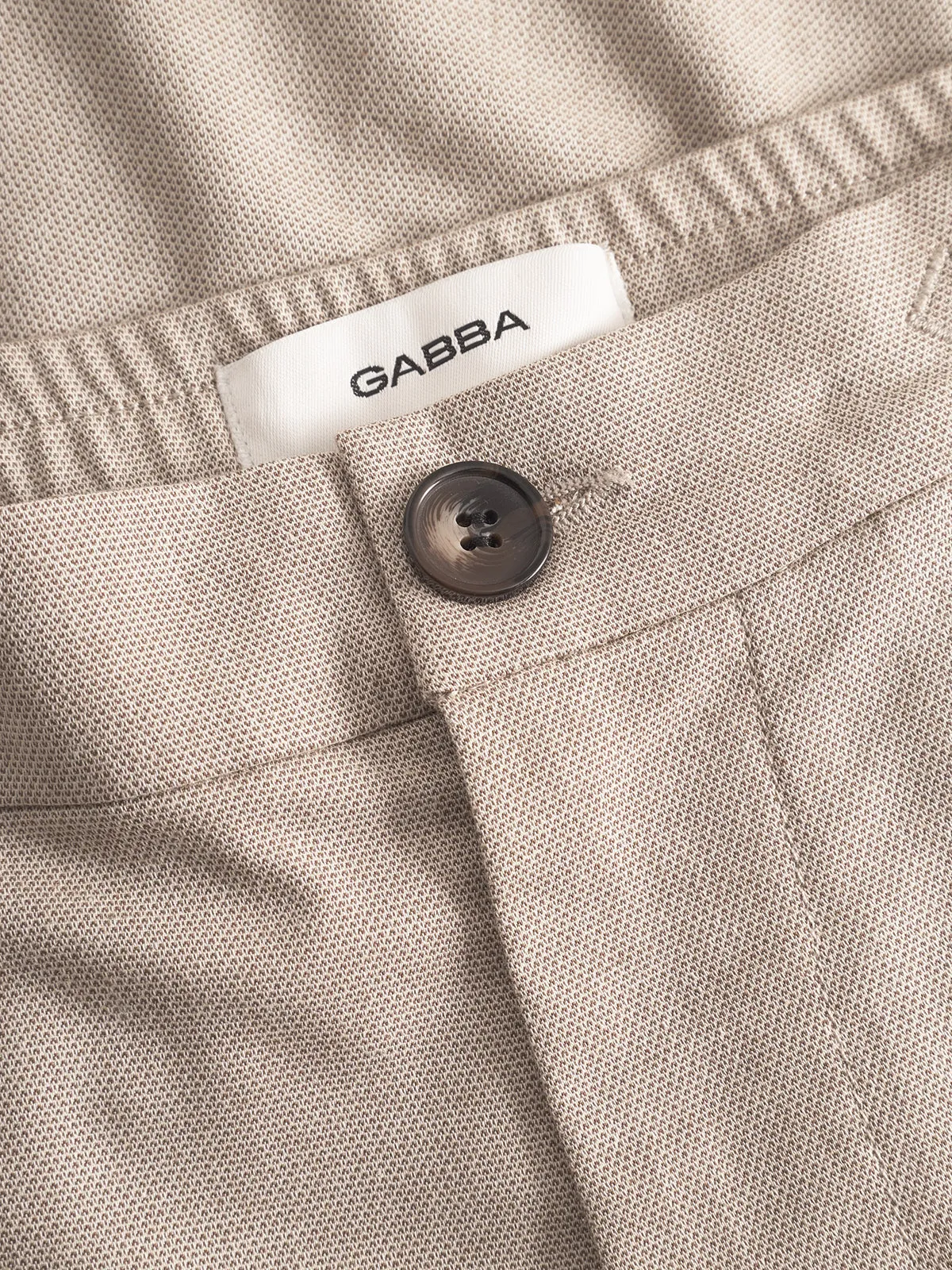 Monza Button Carre - Sand sold by Gabba product image thumbnail 5