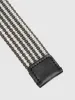 Manica Belt - Navy Stripe sold by Gabba
