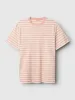 Dune Logo Stripes SS GOTS - Rose Stripes sold by Gabba