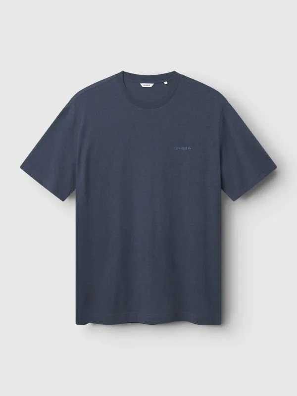 Dune Melange SS - Navy Mel. sold by Gabba