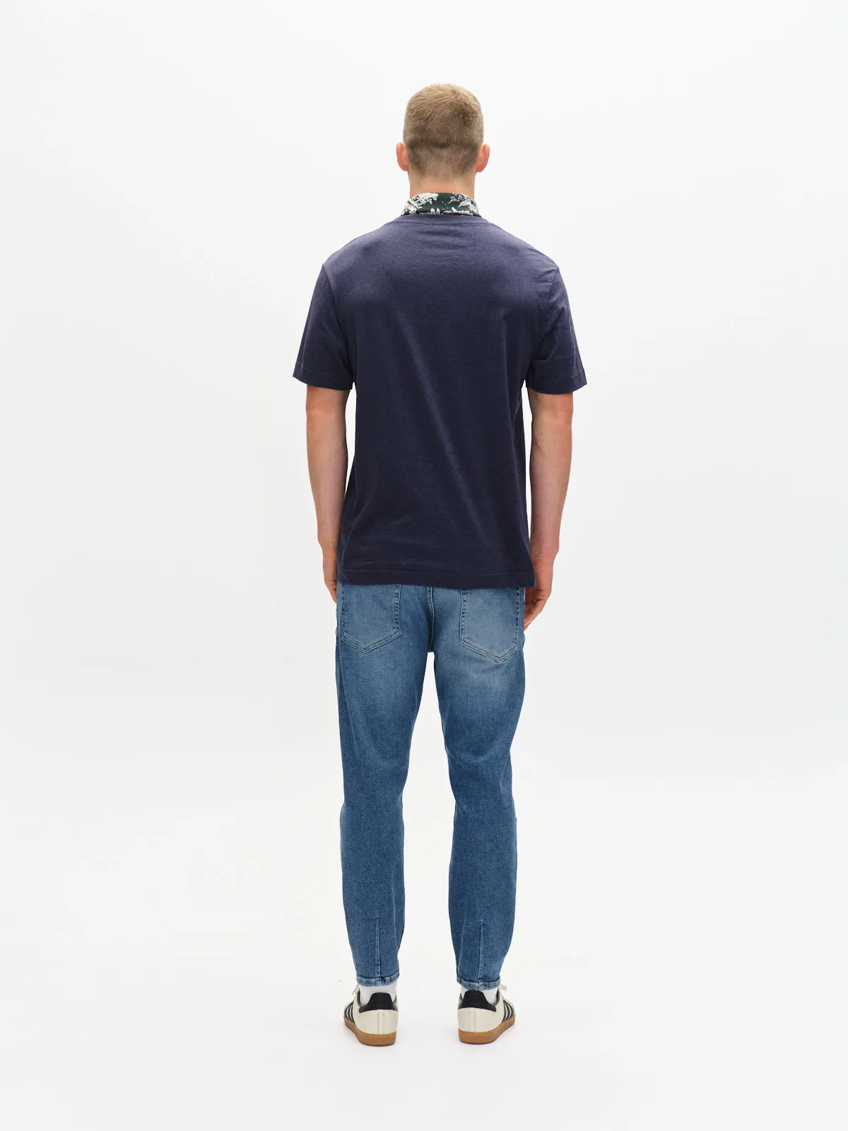 Dune Melange SS - Navy Mel. sold by Gabba product image thumbnail 4
