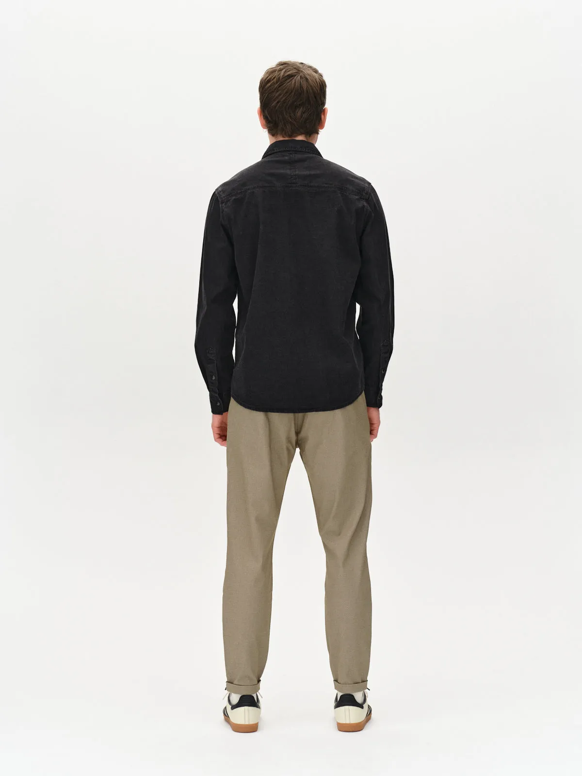 Sven Reg Denim LS - Black Denim sold by Gabba product image thumbnail 3