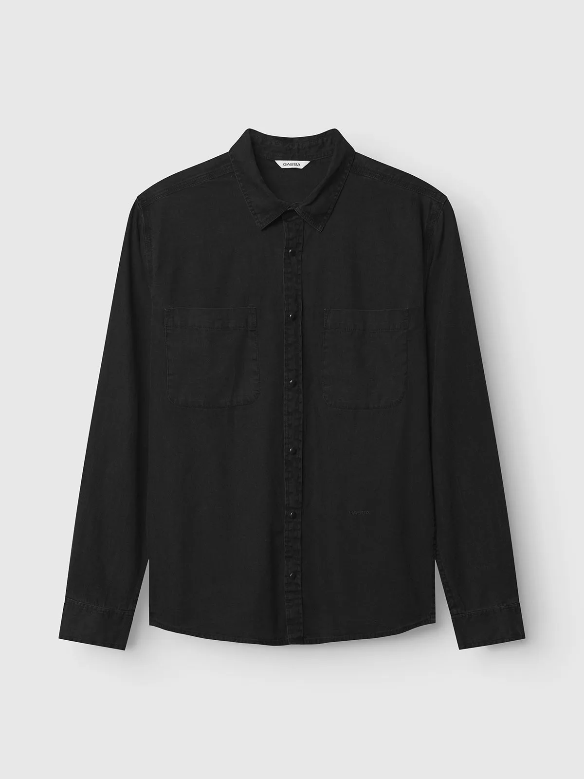 Sven Reg Denim LS - Black Denim sold by Gabba