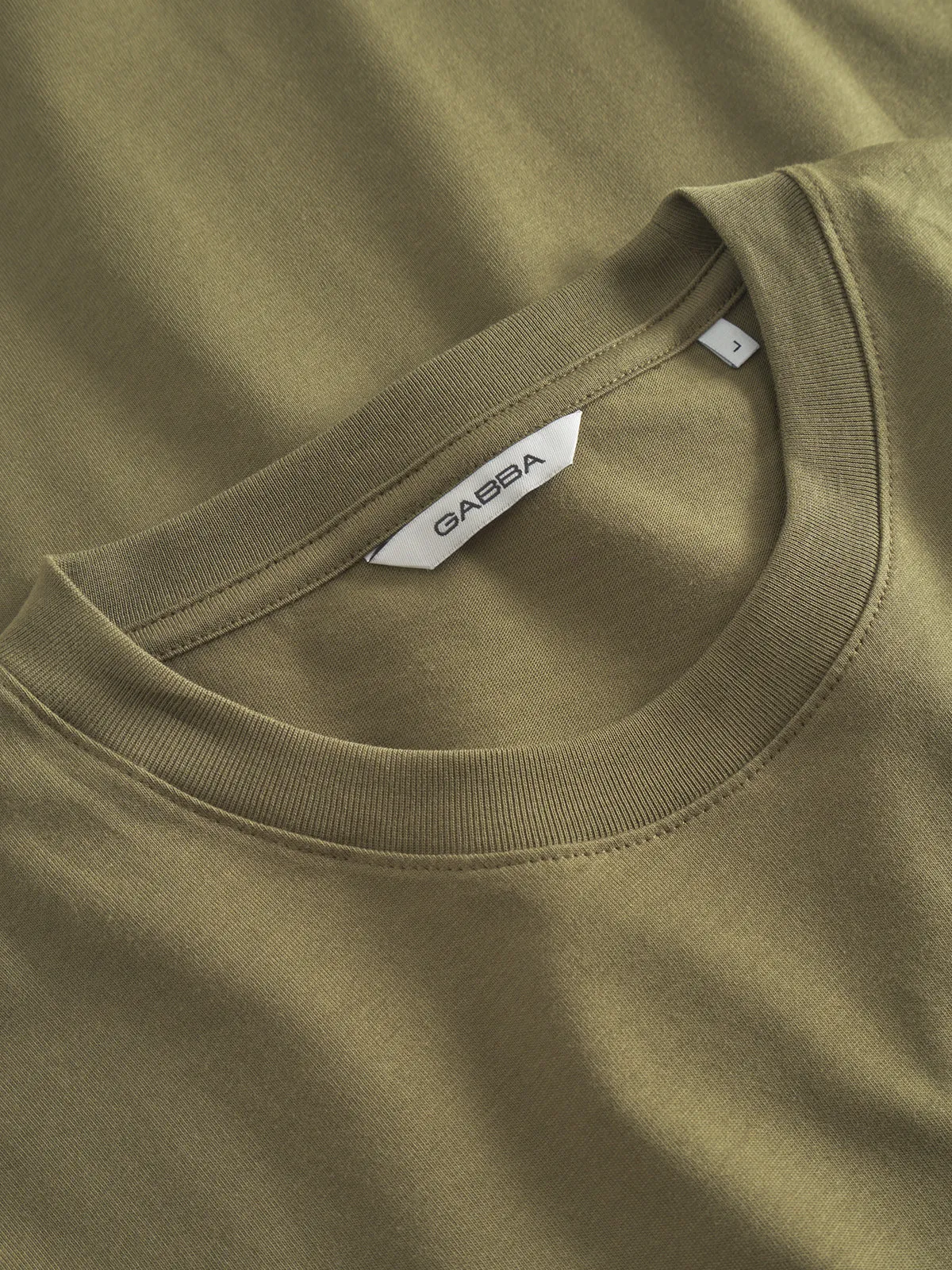 GABdune Logo SS GOTS - Olive Green sold by Gabba product image thumbnail 5