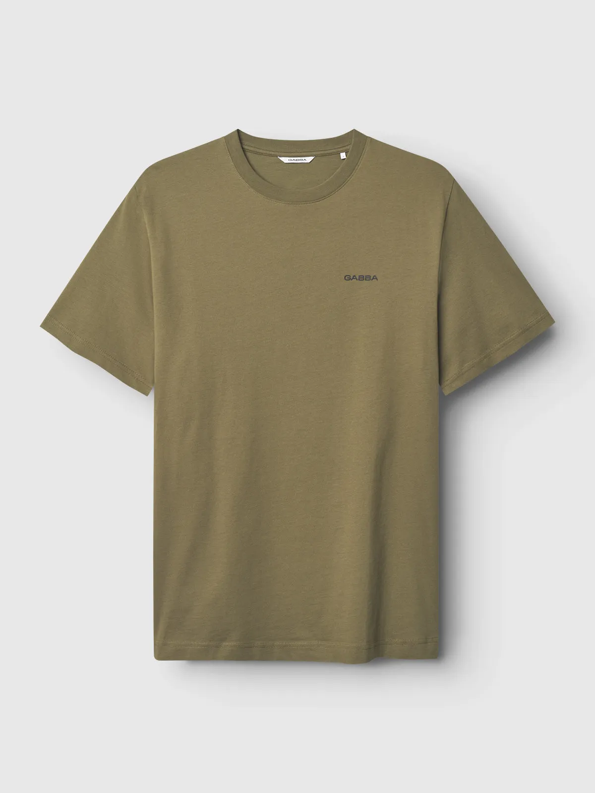 GABdune Logo SS GOTS - Olive Green sold by Gabba