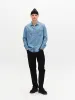 Sven Reg Denim LS - Lt. Blue Denim sold by Gabba