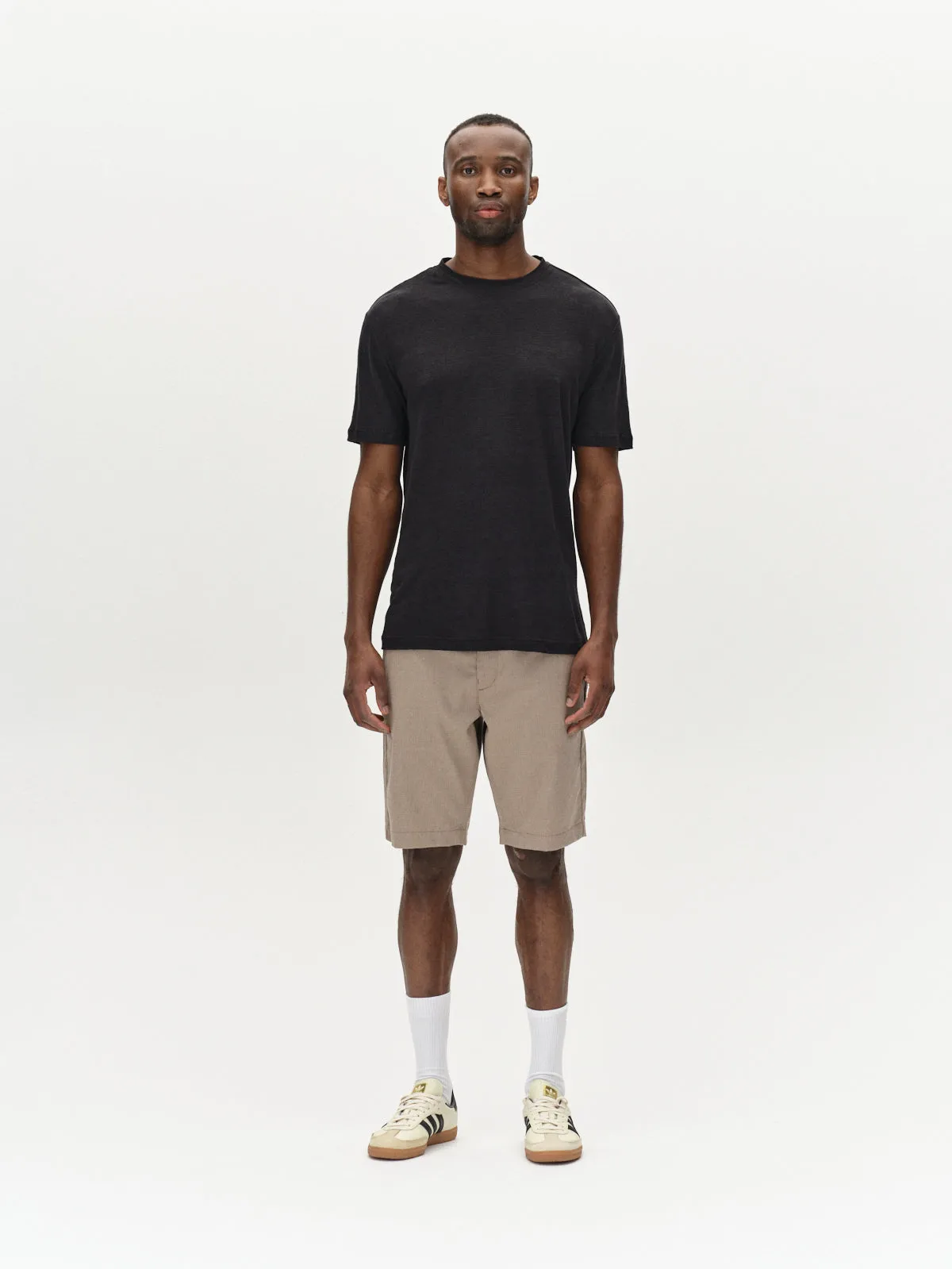 Duke Linen Logo SS - Black sold by Gabba product image thumbnail 2