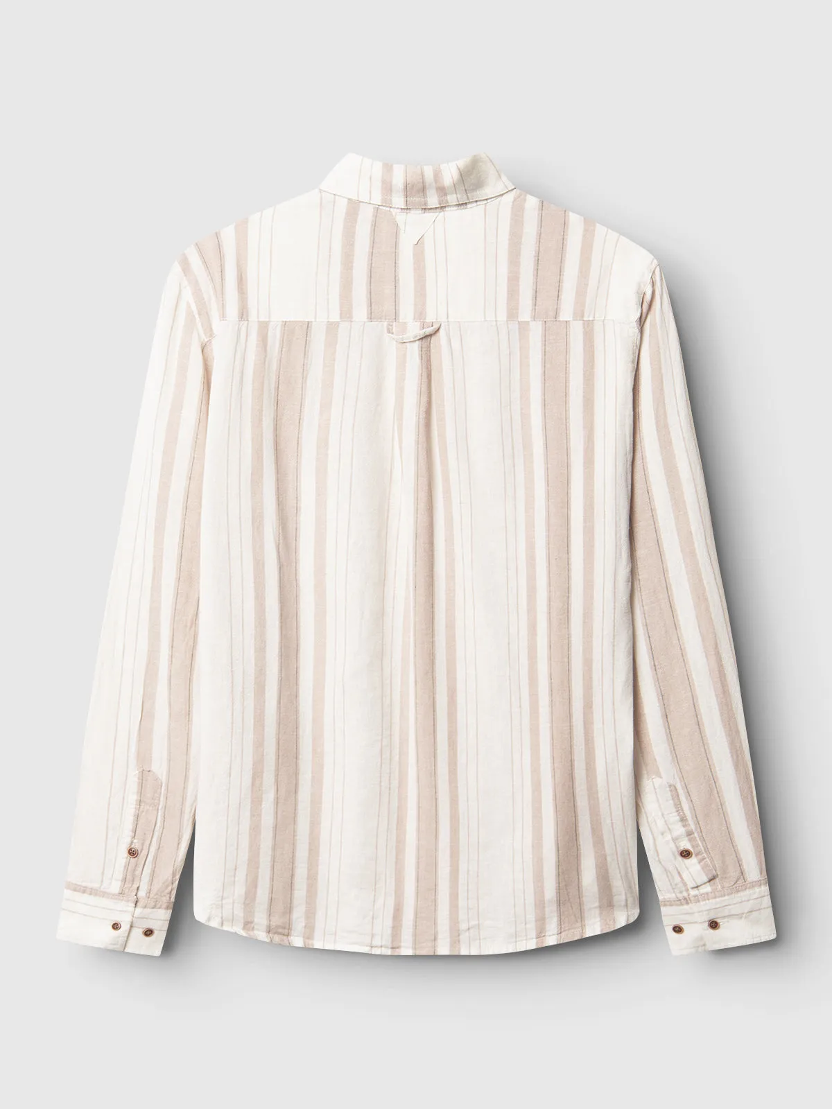 Sven Reg Lino Stripes LS - Beige Stripe sold by Gabba product image thumbnail 2
