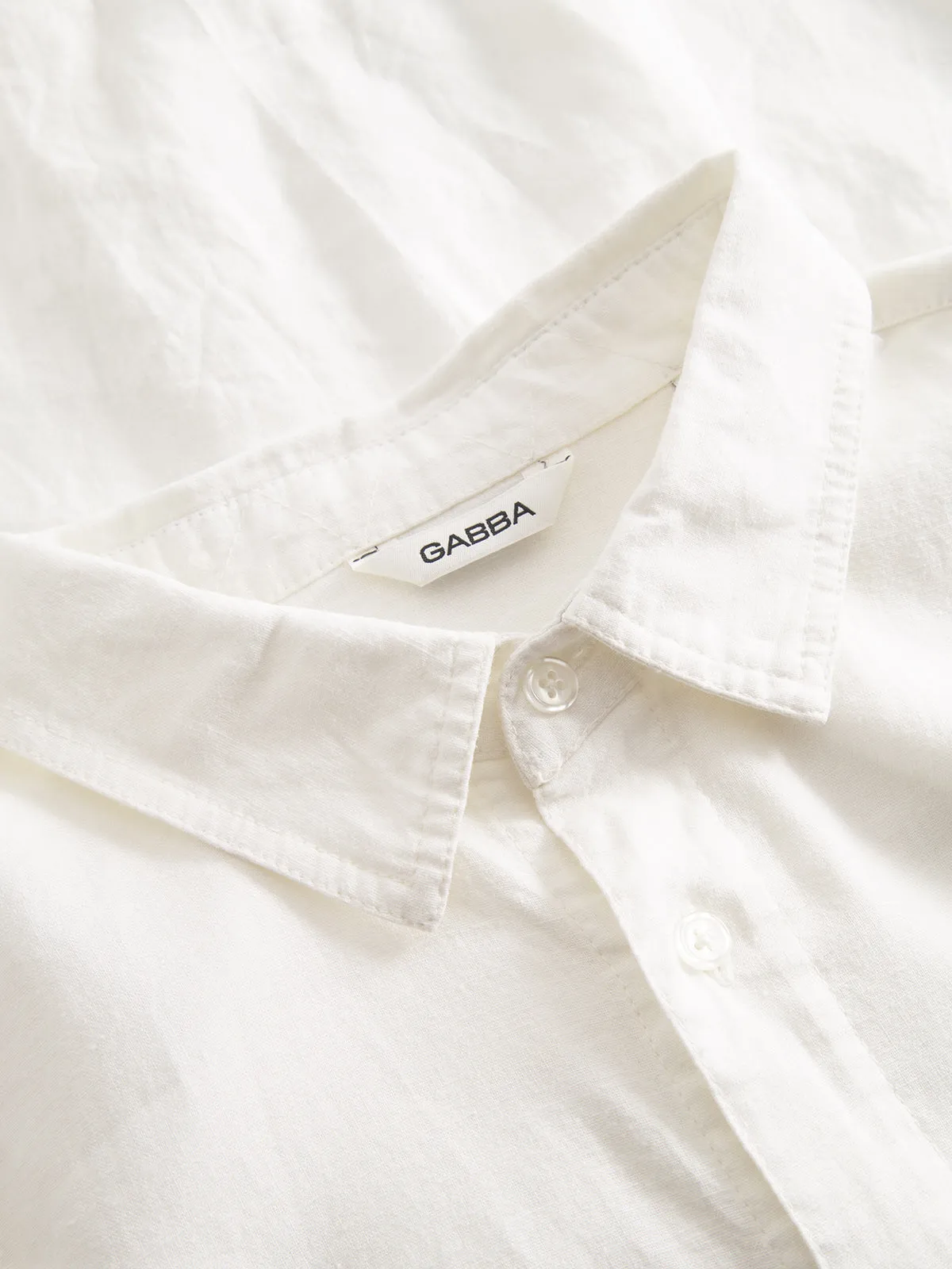 Sven Reg Lino LS - Off White sold by Gabba product image thumbnail 5