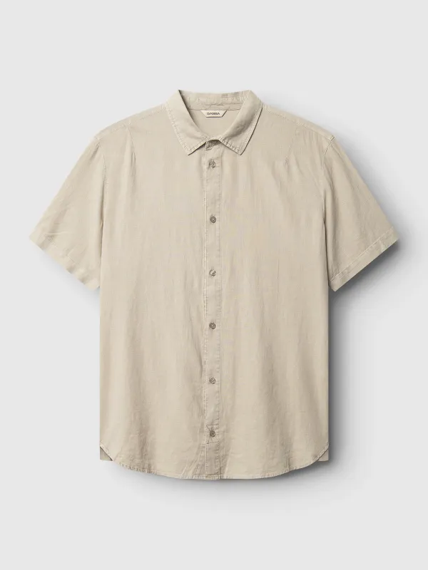 Sven Reg Lino SS - Sand Plaza sold by Gabba