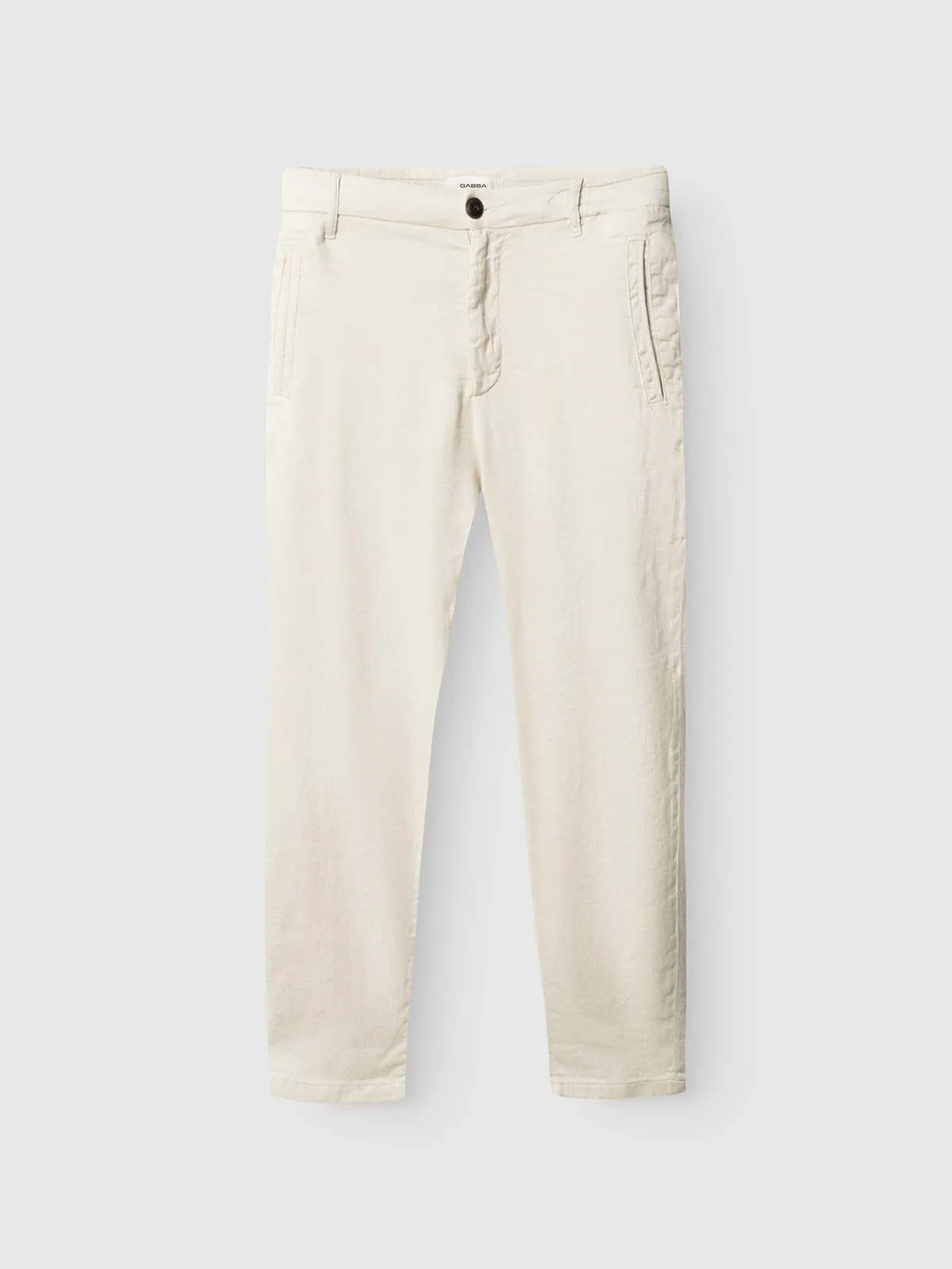 Monza Twill Linen - Birch sold by Gabba