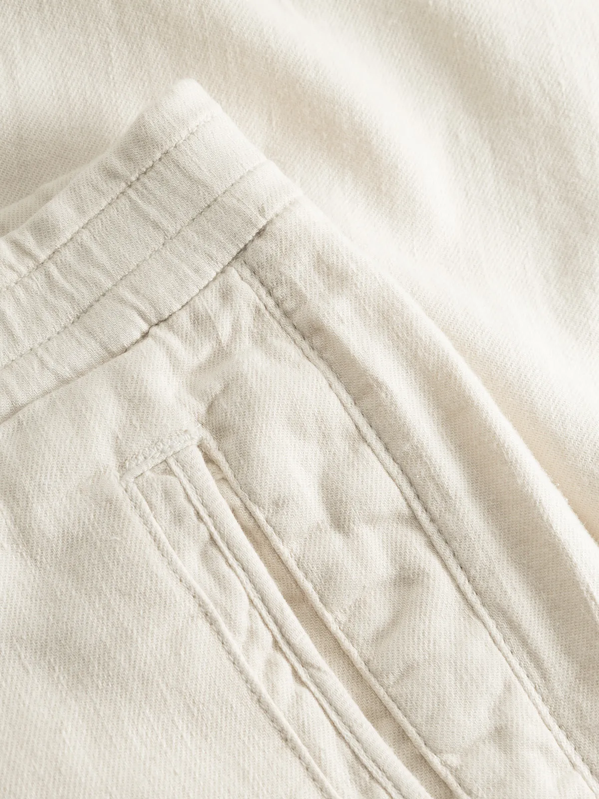 Monza Twill Linen - Birch sold by Gabba product image thumbnail 4