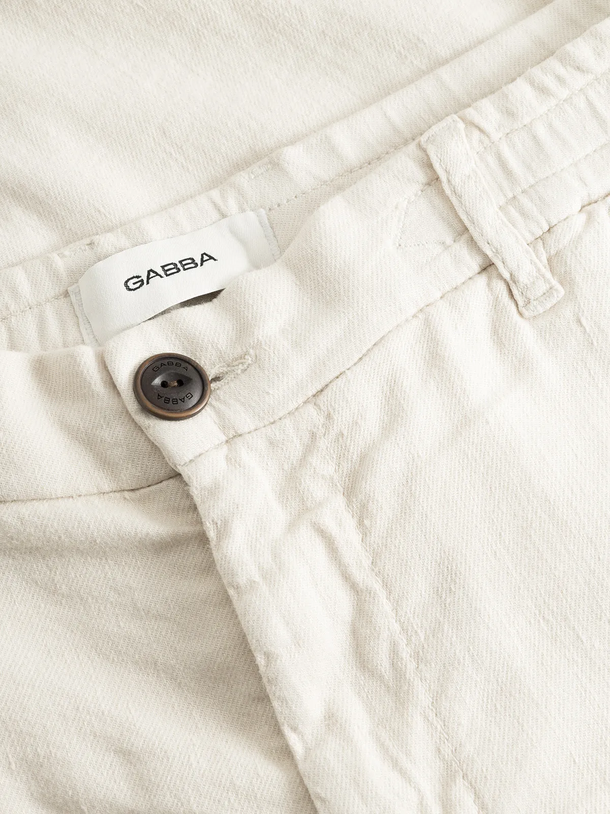 Monza Twill Linen - Birch sold by Gabba product image thumbnail 3