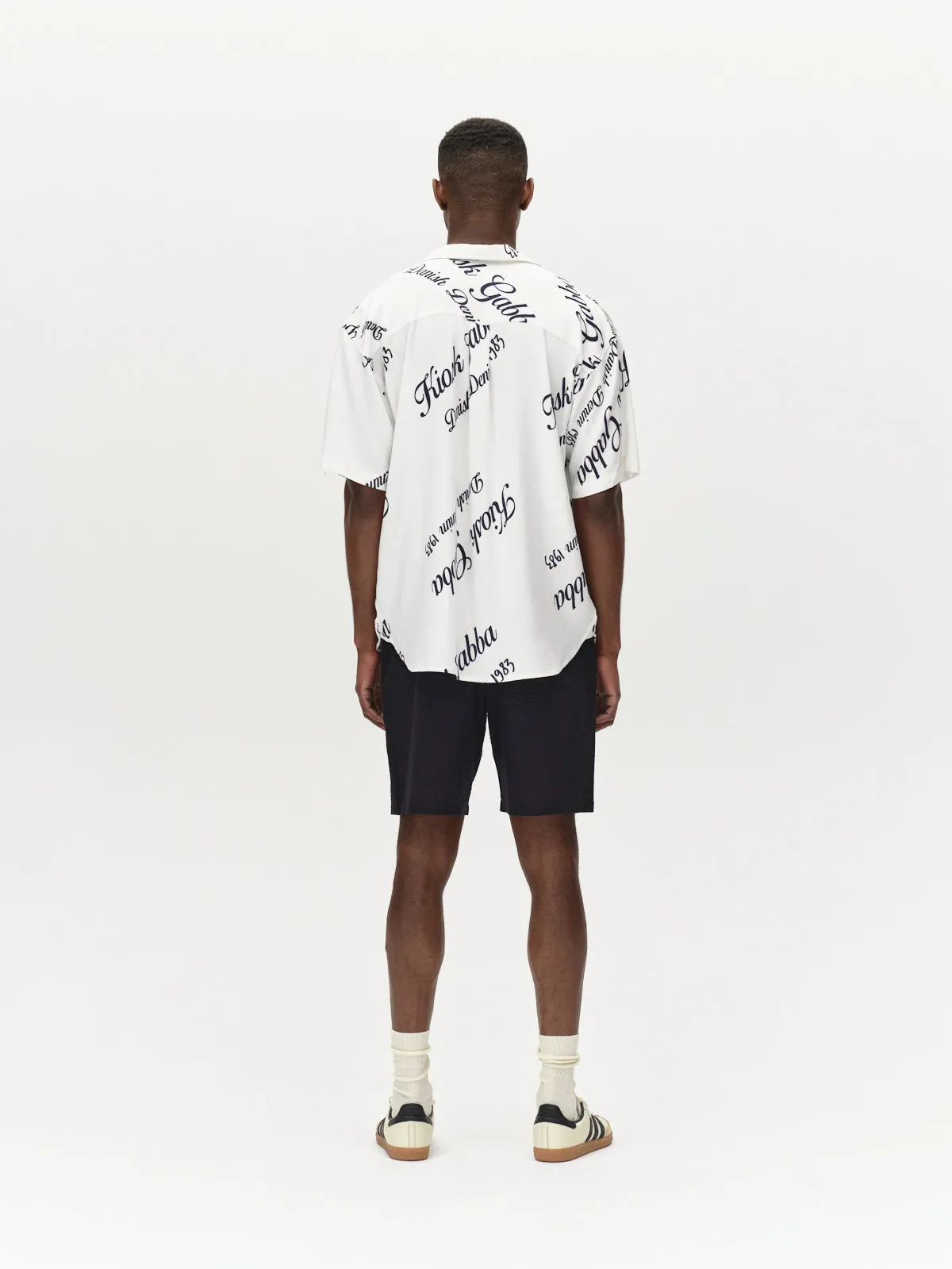 Jens Over Resort Kiosk SS - Navy Pattern sold by Gabba product image thumbnail 3