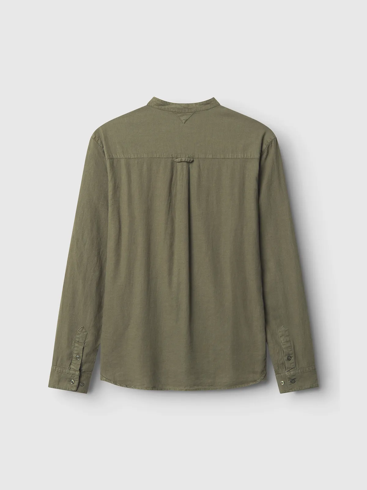 Sven Reg Lino Mand LS - Olive Green sold by Gabba product image thumbnail 2