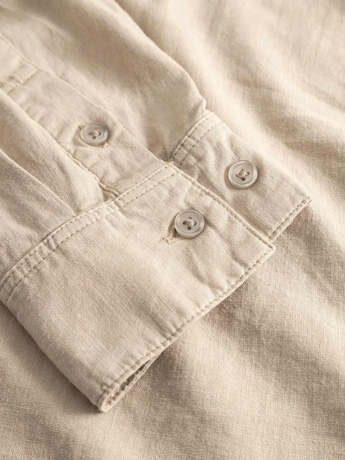 Sven Reg Lino LS - Sand Plaza sold by Gabba product image thumbnail 4