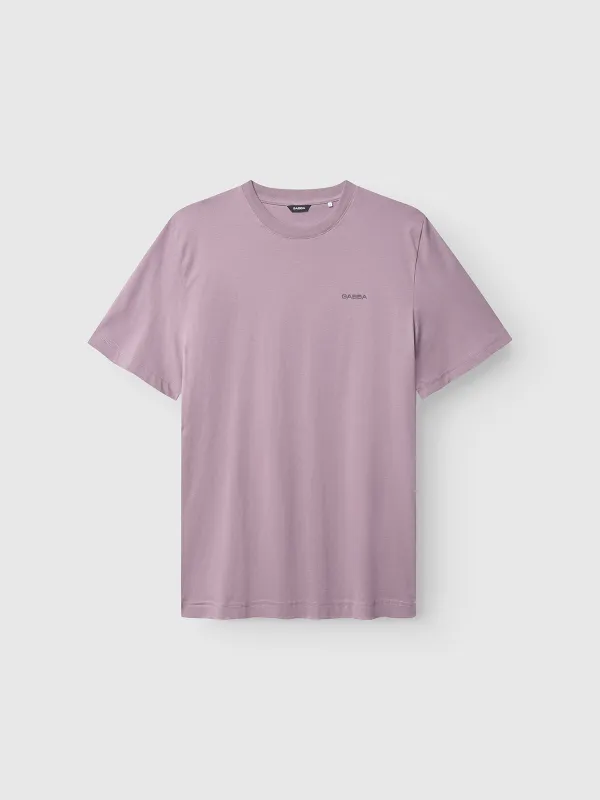 GABdune Logo SS GOTS - Dust Purple sold by Gabba