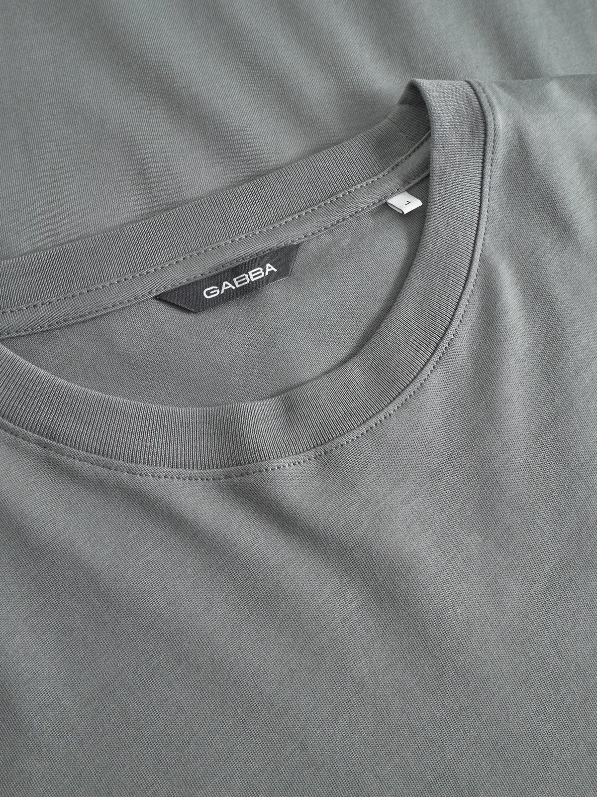 GABdune Logo SS GOTS - Dust Sage Green sold by Gabba product image thumbnail 5