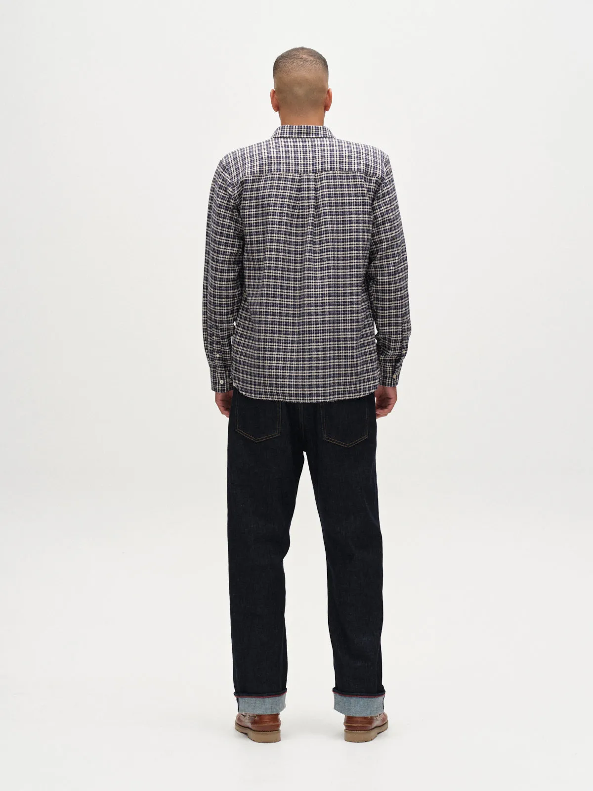 Sven reg TX LS - Blue Check sold by Gabba product image thumbnail 4