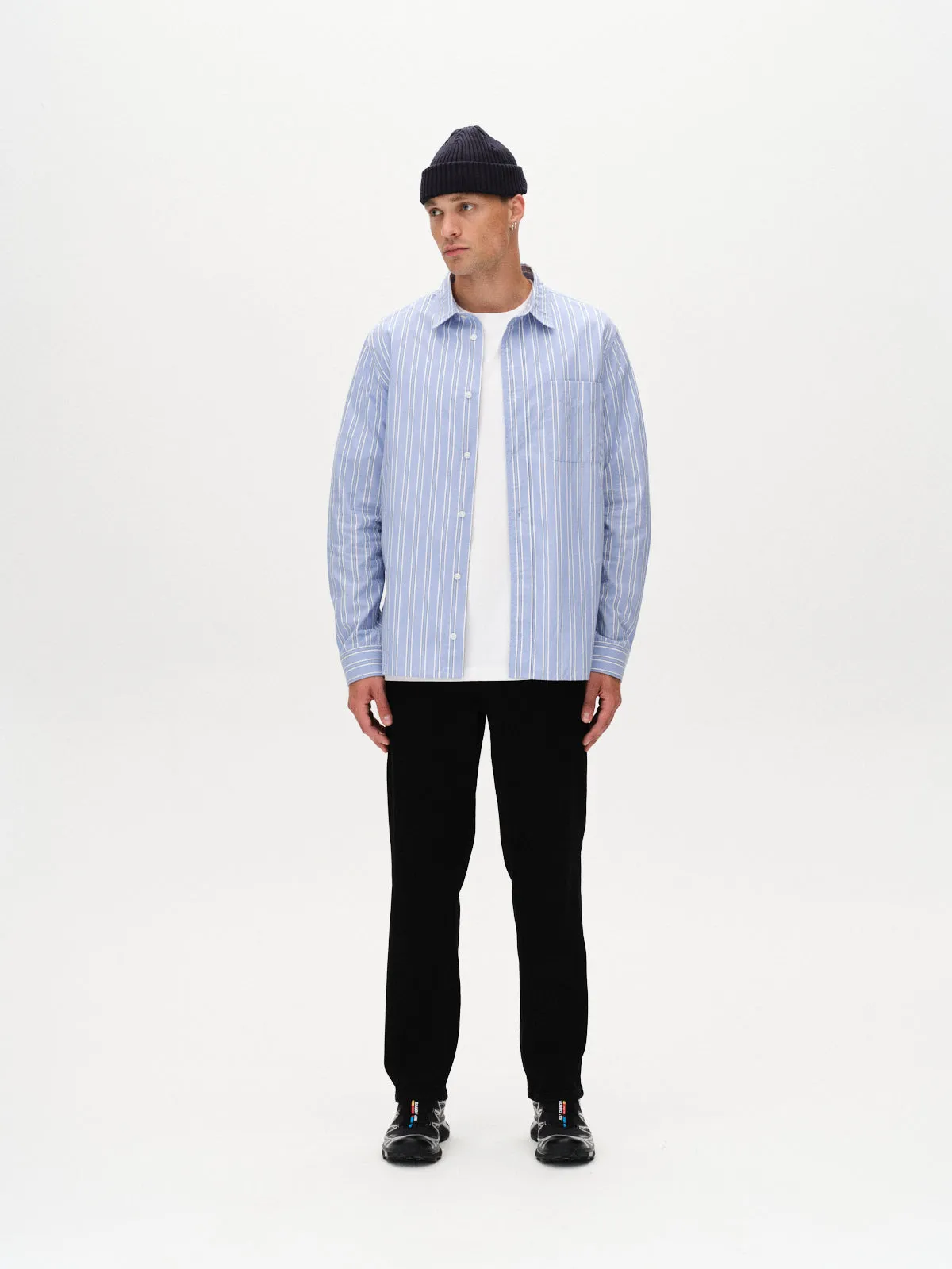 Sven Reg Clo Ls - Blue Stripe sold by Gabba product image thumbnail 2