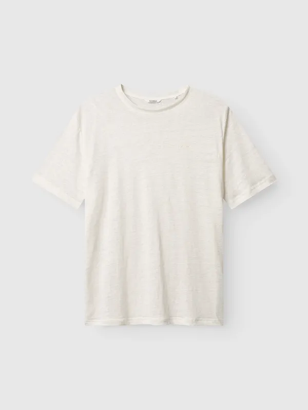 GABdune Linen SS T-Shirt - Birch sold by Gabba