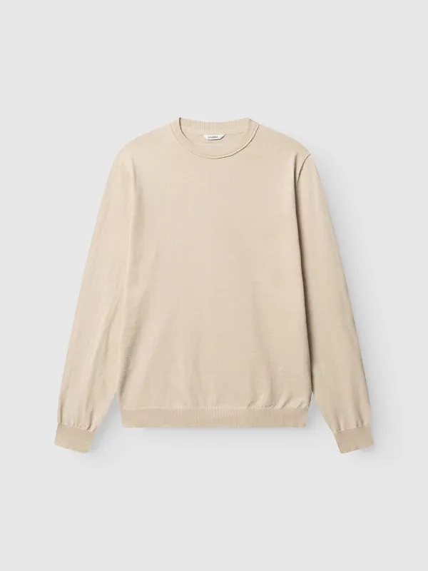 GABfumo Spy LS Knit - Sand made by Gabba