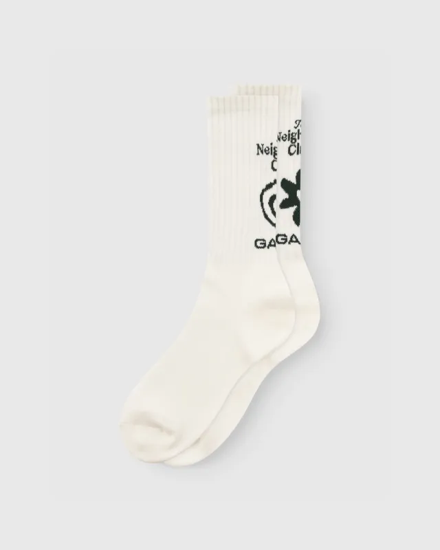 GABbrise Socks - White sold by Gabba