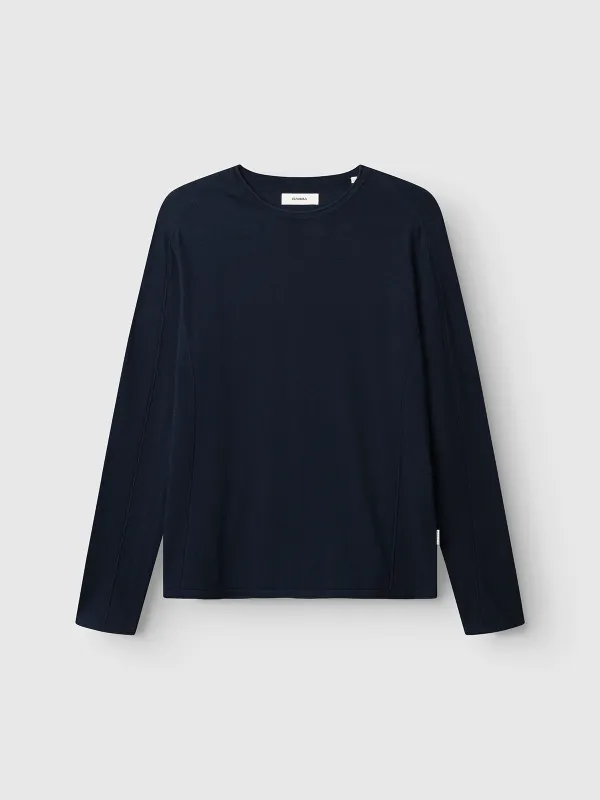 GABlima Cot LS Knit - Navy made by Gabba