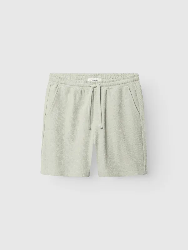 GABtommi Towel Shorts - Mineral Gray sold by Gabba