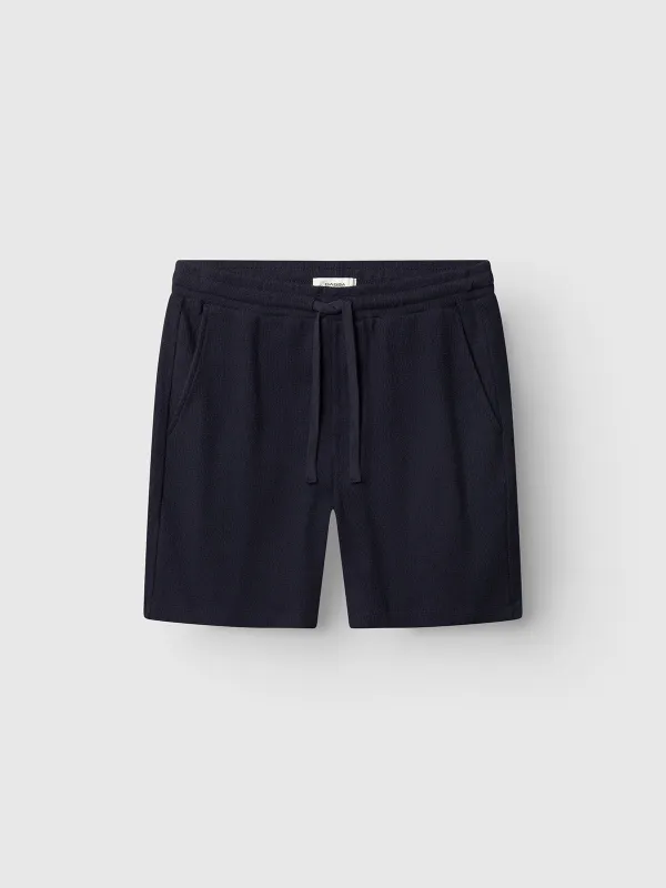 GABtommi Towel Shorts - Navy sold by Gabba