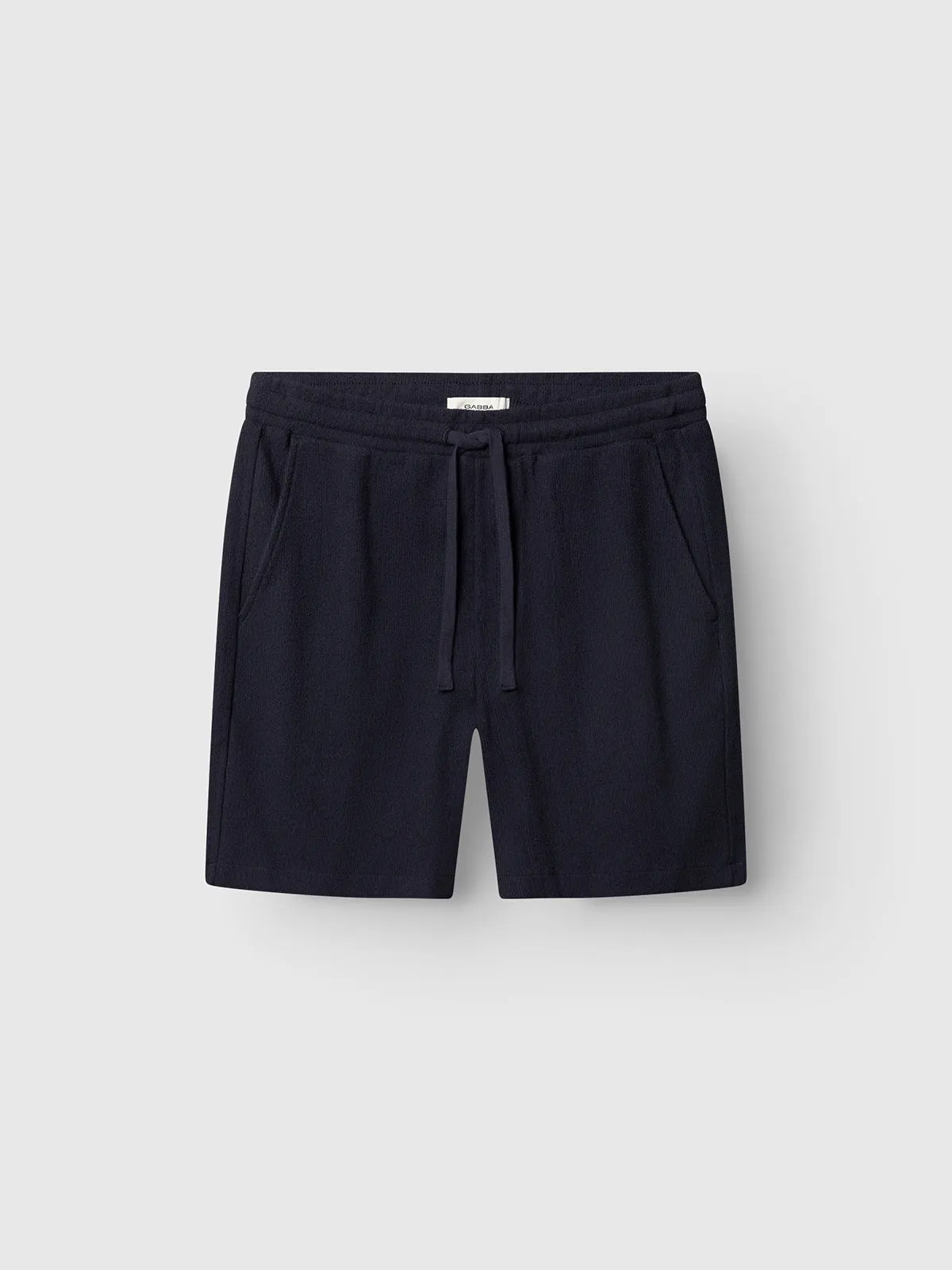 GABtommi Towel Shorts - Navy sold by Gabba