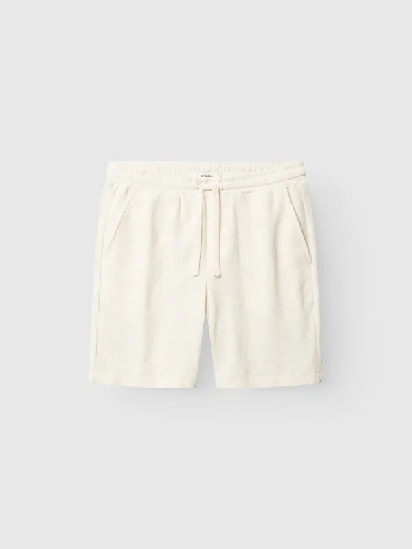 GABtommi Towel Shorts - Egret made by Gabba