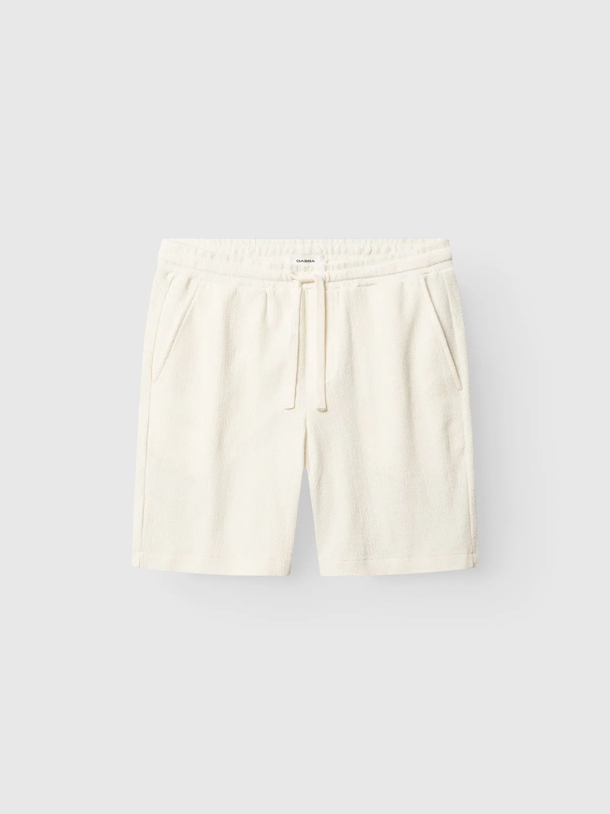 GABtommi Towel Shorts - Egret sold by Gabba