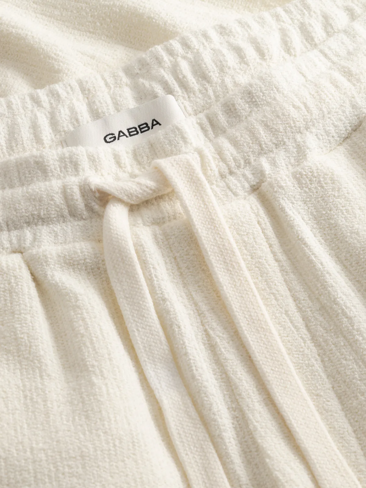 GABtommi Towel Shorts - Egret sold by Gabba product image thumbnail 5