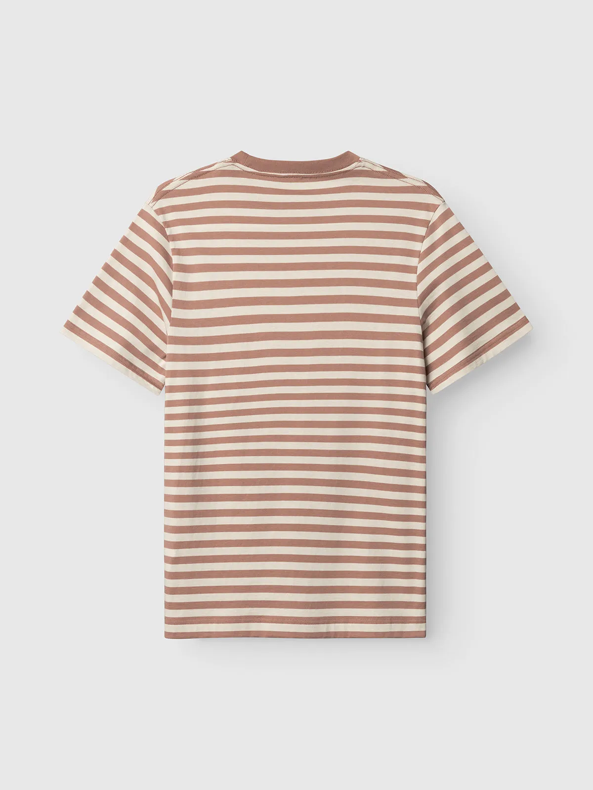 GABdune Logo Stripes SS GOTS - Wood Pink sold by Gabba product image thumbnail 3