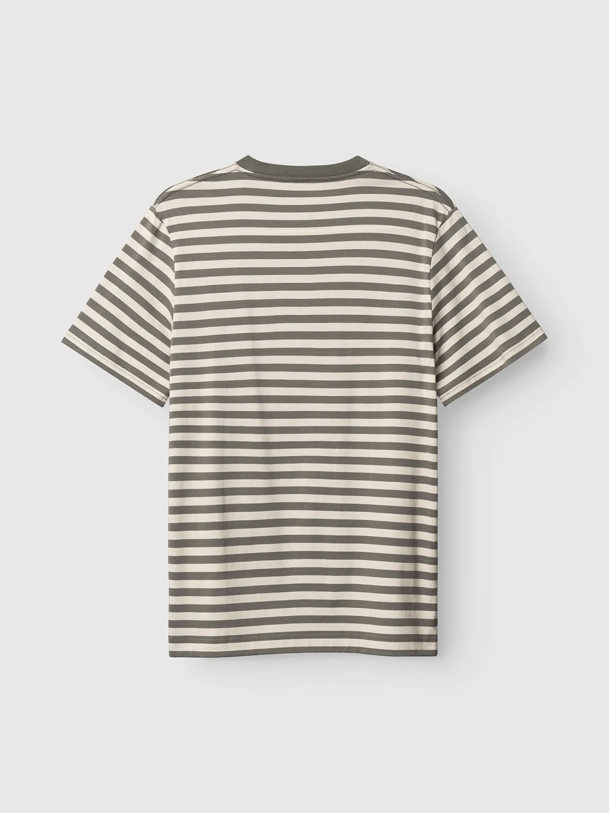 GABdune Logo Stripes SS GOTS - Castor Gray sold by Gabba product image thumbnail 3