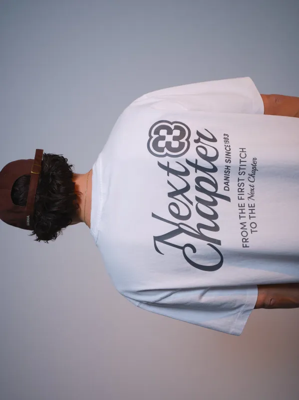 GABlegin Wix Chap Boxy Hour SS T-Shirt - White made by Gabba