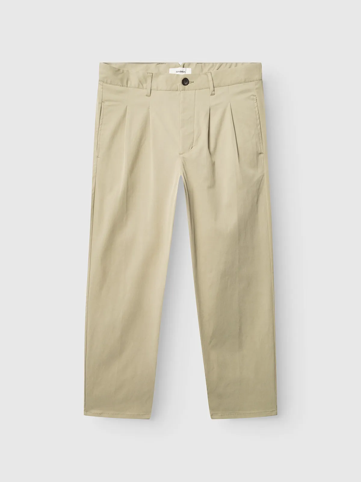 GABfirenze Bolu Cropped TENCEL ™ Pant - Alfa Green sold by Gabba