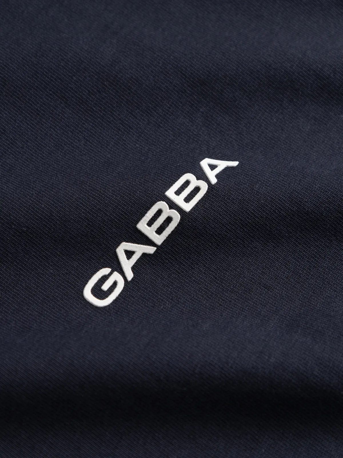 GABnigel Boxy Logo GOTS SS - Navy sold by Gabba product image thumbnail 4