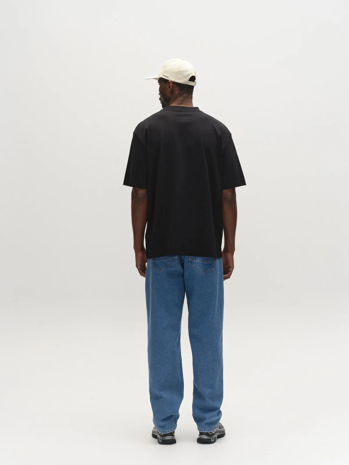 GABnigel Boxy Logo GOTS SS - Black sold by Gabba product image thumbnail 4