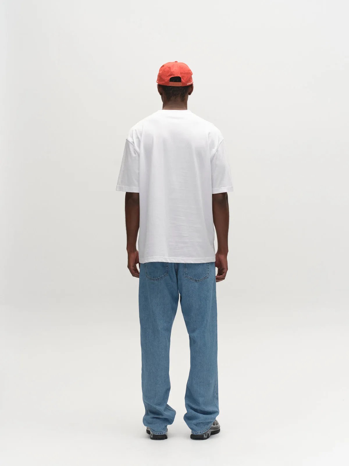 GABnigel Boxy Logo GOTS SS - White sold by Gabba product image thumbnail 4