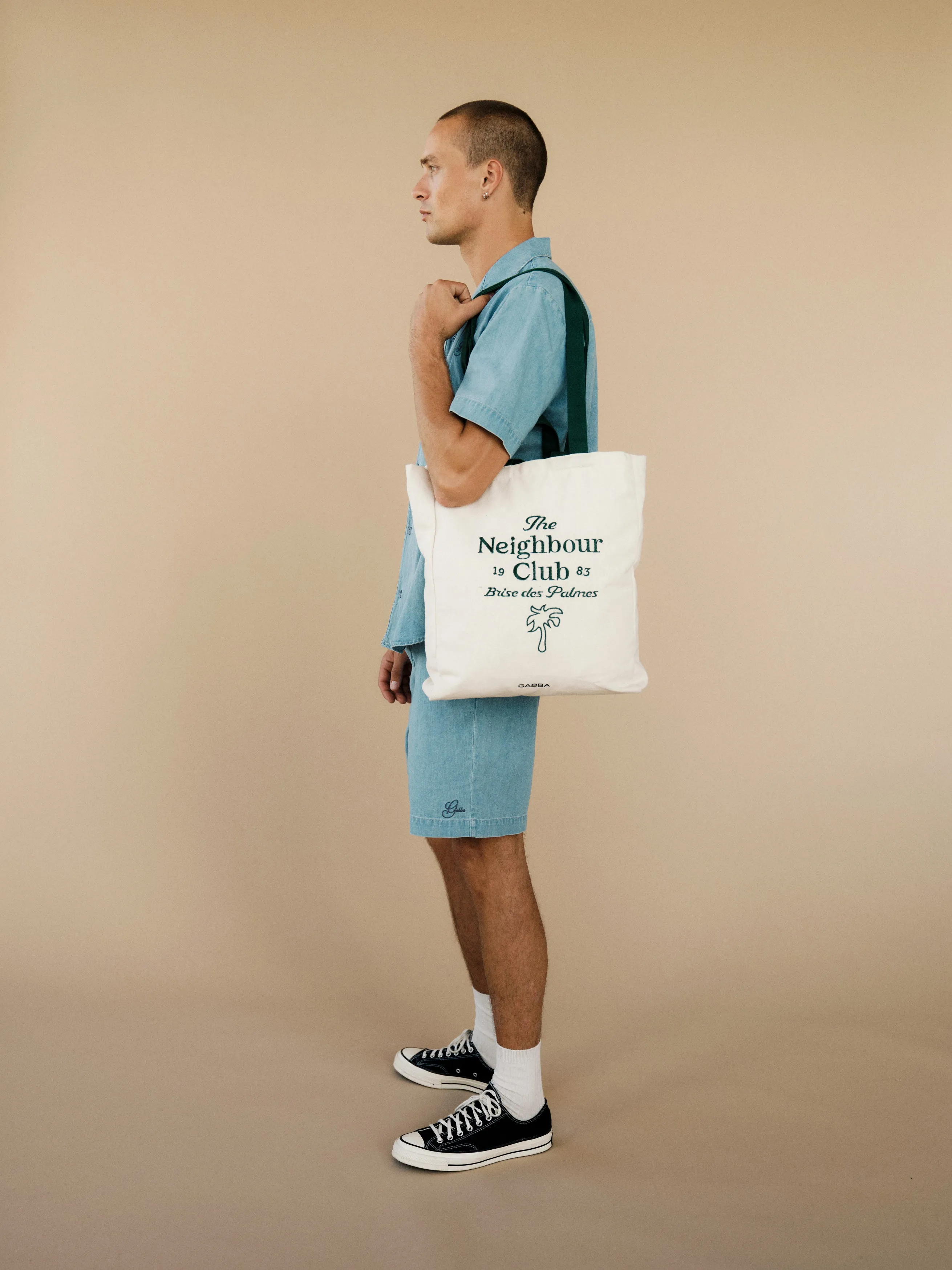 GABtimo Resort Denim SS Shirt - Lt. Denim Blue sold by Gabba product image thumbnail 3